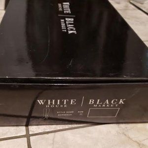 White House Black Market "Bordeaux" Tall Boot